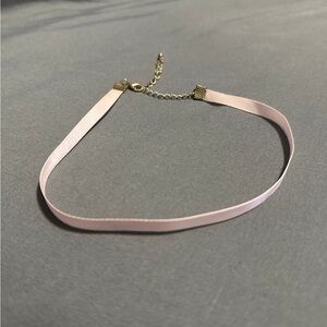 NWOT pink choker necklace